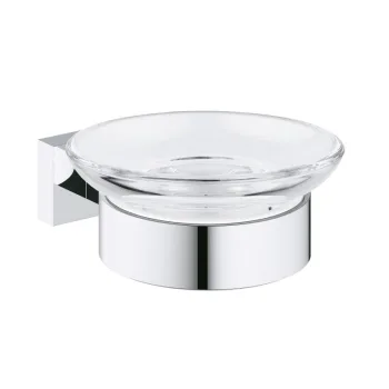 Мыльница с держателем Grohe Essentials Cube , хром (40754001)