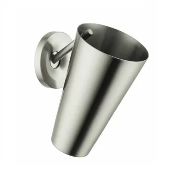 Стакан для щіток AXOR Starck, Brushed Nickel (40834820) - Фото №1