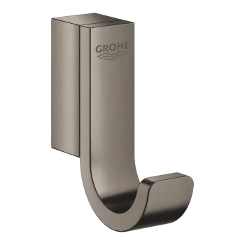 Гачок для банного халата Grohe Selection, темний графіт… - Фото №1
