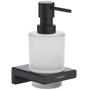 Дозатор рідкого мила Hansgrohe AddStoris, Matt Black… - Фото №1