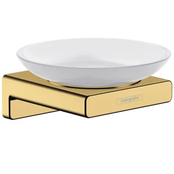 Мыльница подвесная Hansgrohe AddStoris, Polished Gold… - Фото №1