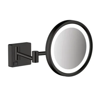 Дзеркало Hansgrohe ADDSTORIS з підсвіткою LED, чорний… - Фото №1