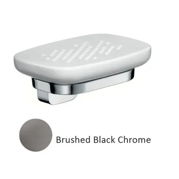 Мыльница AXOR Urquiola, brushed black chrome (42433340) - Фото №1