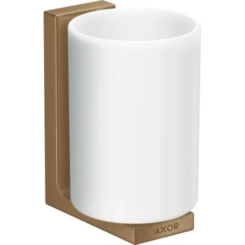 Склянка підвісна AXOR Universal Rectangular, Brushed… - Фото №1