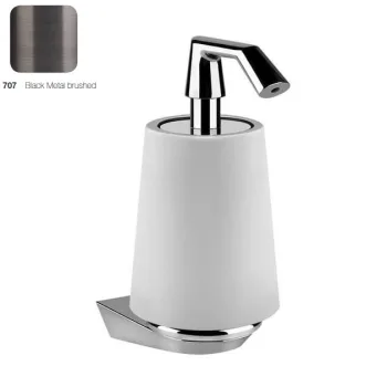 Дозатор для мила Gessi Cono, настінний, White/Black… - Фото №1