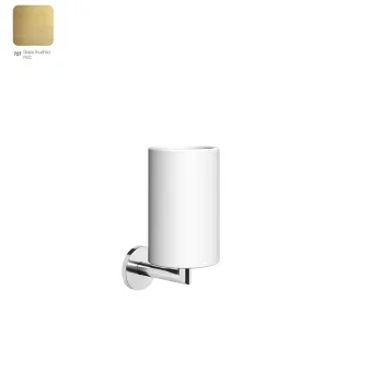 Склянка Gessi Tondo, настінна, біла, Brushed Brass… - Фото №1