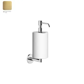 Дозатор для мила Gessi Tondo, білий, настінний, Brushed… - Фото №1