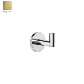 Гачок Gessi Tondo, настінний, Brushed Brass PVD (63621-727) - Фото №1