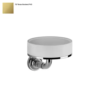 Мыльница Gessi Venti 20, настенная, белая, Bruched… - Фото №1