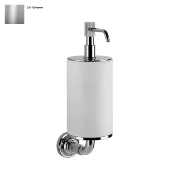 Склянка Gessi Venti 20, настінна, біла, Chrome (65407031) - Фото №1