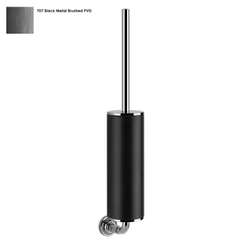 Щетка для унитаза Gessi Venti 20, настенная, черная,… - Фото №1
