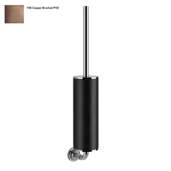 Щетка для унитаза Gessi Venti 20, настенная, черная,… - Фото №1