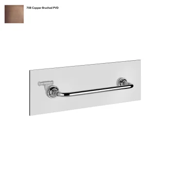 Рушникотримувач Gessi Venti 20, кріплення на скло,… - Фото №1