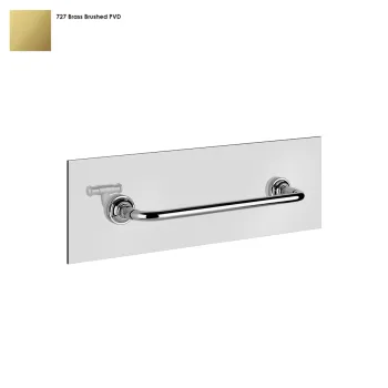 Рушникотримувач Gessi Venti 20, кріплення на скло,… - Фото №1