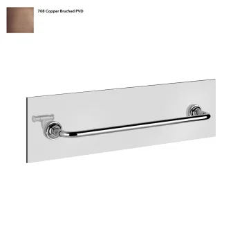 Рушникотримувач Gessi Venti 20, кріплення на скло,… - Фото №1