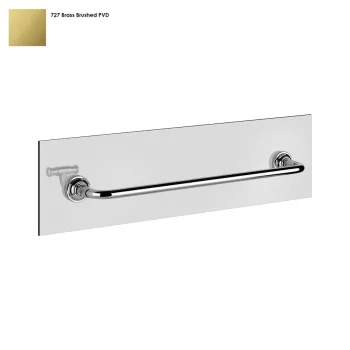 Рушникотримувач Gessi Venti 20, кріплення на скло,… - Фото №1