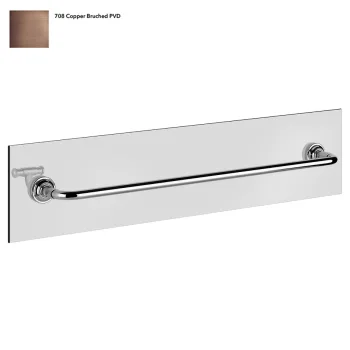 Рушникотримувач Gessi Venti 20, кріплення на скло,… - Фото №1