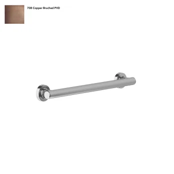 Поручень для ванни/душу Gessi Venti 20, Copper Bruched… - Фото №1