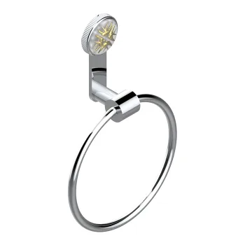 Полотенцедержатель-кольцо THG Hirondelles Gold Stamped,… - Фото №1