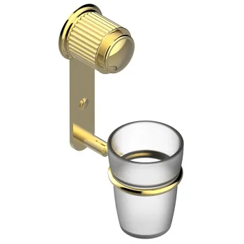 Стакан для зубних щіток THG Jaipur metal, polished… - Фото №1