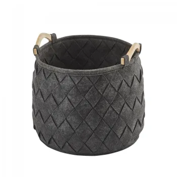 Кошик для зберігання Aquanova Amy, 33 л, Dark grey… - Фото №1