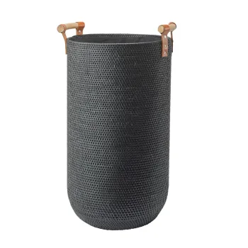 Кошик для білизни Aquanova Cino, 58л, Black (CINLAL-09) - Фото №1
