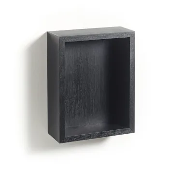 Настінна поличка Aquanova Cole, куб 28x12x36 cm, Black… - Фото №1