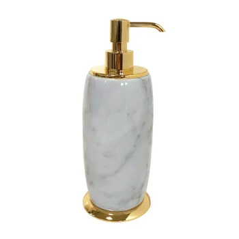 Дозатор жидкого мыла 3SC Elegance Marble Carrara,… - Фото №1