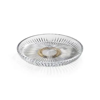 Піднос 3SC Elegance Crystal, Polished Gold 24Kt (EL66A_GD) - Фото №1