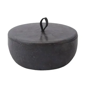 Чаша з кришкою Aquanova Hammam, D 17x8 cm, Dark grey… - Фото №1