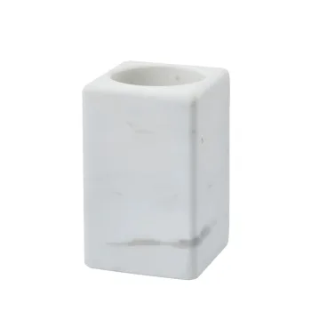 Склянка для зубних щіток Aquanova Hammam, White (HAMTUM-43) - Фото №1