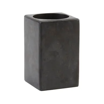 Склянка для зубних щіток Aquanova Hammam, Dark grey… - Фото №1