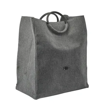 Кошик для білизни Aquanova Jada, 85л, Silver grey (JADLAL-95)