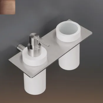 Полка с держателем для зубных щеток и дозатором CeaDesign,… - Фото №1