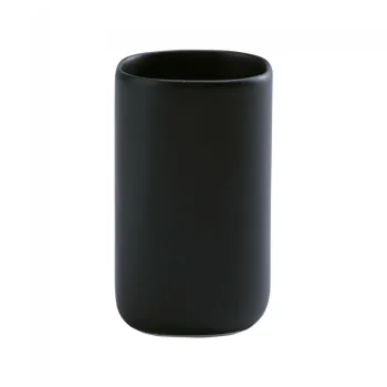 Склянка для зубних щіток Aquanova Oscar, Black (OSCTUM-09) - Фото №1