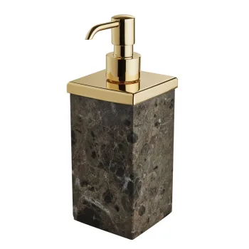 Дозатор жидкого мыла 3SC Palace Marble Emperador Dark,… - Фото №1