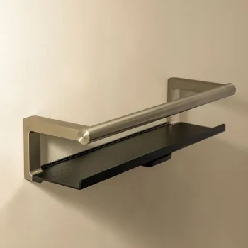 Полиця для душу Cosmic Architect S+, BRUSHED STEEL… - Фото №1