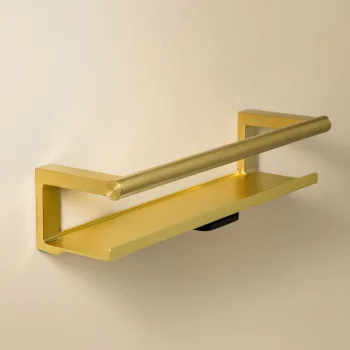Полиця для душу Cosmic Architect S+, BRUSHED GOLD… - Фото №1