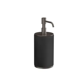 Дозатор жидкого мыла настольный, Gessi Origini, черный,… - Фото №1
