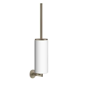 Тримач для щітки унітазу Gessi Anello настінний, білий/Finox… - Фото №1