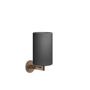 Склянка Gessi Anello, чорна, настінна, Copper Bruched… - Фото №1