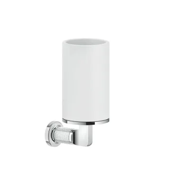 Стакан Gessi Inciso, настенный, белый, Chrome (58507031) - Фото №1