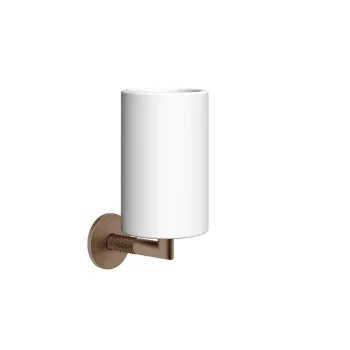 Склянка Gessi Anello, біла, настінна, Copper Bruched… - Фото №1