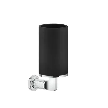 Стакан Gessi Inciso, настенный, черный, Chrome (58508031) - Фото №1