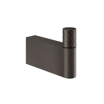 Гачок настінний Gessi Habito, Black Metal Brushed… - Фото №1
