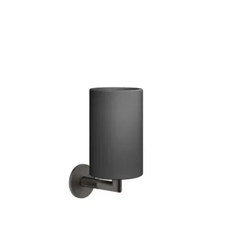 Склянка Gessi Anello, чорна, настінна, Black Metal… - Фото №1