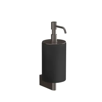 Дозатор жидкого мыла настенный, Gessi Origini, черный,… - Фото №1