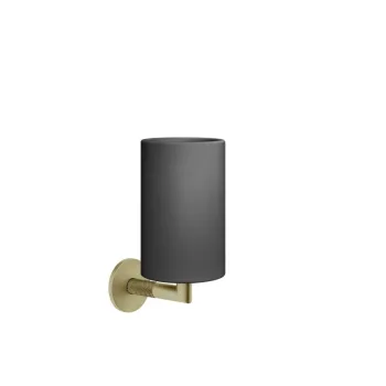 Склянка Gessi Anello, чорна, настінна, Bruched Brass… - Фото №1