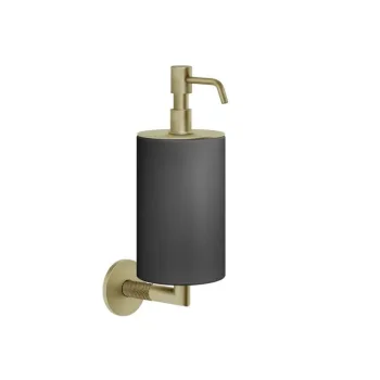 Дозатор для рідкого мила Gessi Anello, чорний, настінний,… - Фото №1