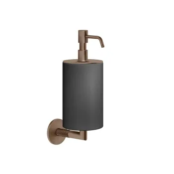 Дозатор для рідкого мила Gessi Anello, чорний, настінний,… - Фото №1